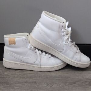 Women's White Nike Mid-Top Court Royale 2 Sneakers